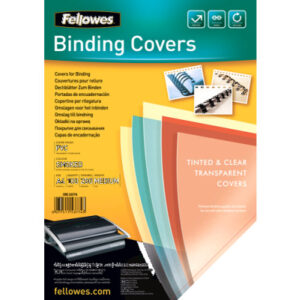 FELLOWES  Deckblatt 200mic            A4 5377401   grau transp.         100 Stück