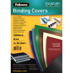 FELLOWES  Gloss Cover                 A4 5378504   schwarz              100 Stück