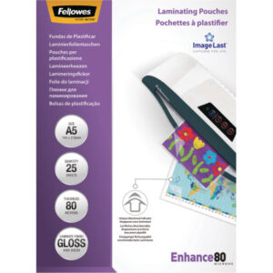 FELLOWES  Laminiertasche              A5 5396003   glanz, 80my             25 Stk