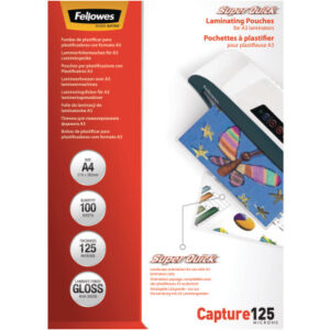 FELLOWES  Laminiertasche              A4 5440101   glanz, 125my           100 Stk