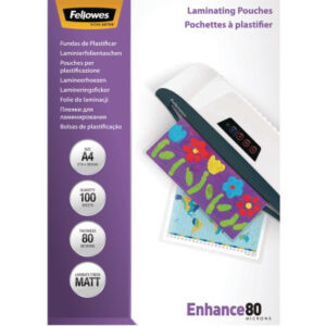 FELLOWES  Laminiertasche              A4 5452103   matt, 80my             100 Stk
