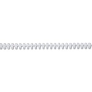 GBC       Binderücken 16m             A4 387340E   weiss, 34 Ringe       50 Stück