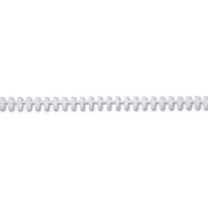 GBC       Binderücken 12mm            A4 388057E   weiss, 34 Ringe       50 Stück