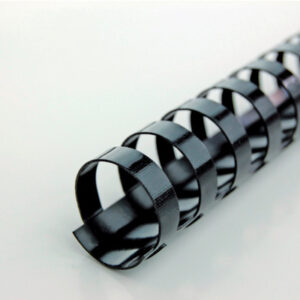GBC       Plastikbindrücken 6mm       A4 4028173   schwarz, 21 Ringe    100 Stück