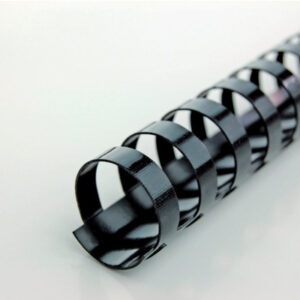 GBC       Plastikbindrücken 10mm      A4 4028175   schwarz, 21 Ringe    100 Stück