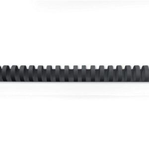 GBC       Plastikbinderücken 25mm     A4 4028182   schwarz, 21 Ringe     50 Stück