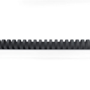 GBC       Plastikbindrücken 22mm      A4 4028602   schwarz, 21 Ringe    100 Stück