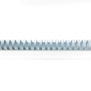 GBC       Plastikbindrücken 22mm      A4 4028612   weiss, 21 Ringe      100 Stück