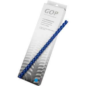 GOP       Plastikbinderücken 020492    12mm blau             25 Stück