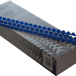 GOP       Plastikbinderücken 020729    8mm, blau            100 Stück