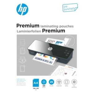 HP        Laminiertaschen 502329    A4, vorgestanzt, 120 Mic