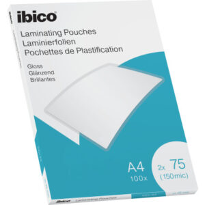 IBICO     Laminiertasche              A4 627316    glanz, 75my            100 Stk