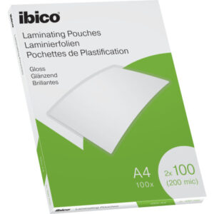 IBICO     Laminiertasche              A4 627317    glanz, 100my           100 Stk
