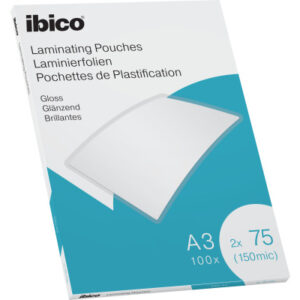 IBICO     Laminiertasche              A3 627319    glanz, 75my            100 Stk
