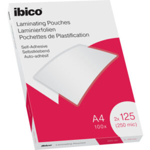 IBICO     Laminiertasche              A4 627325    glanz, 125my selbstkl. 100 Stk