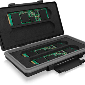 ICY BOX   Schutzbox für 4x M.2 SSDs IBAC620M2 bis zu 80 mm Länge