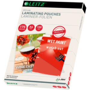 LEITZ     Laminiertasche              A4 16933     glanz, 175my           100 Stk