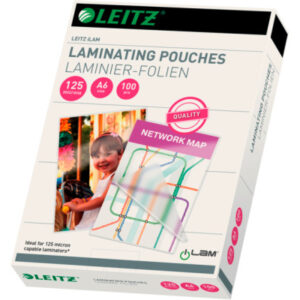 LEITZ     Laminiertasche              A6 33806     glanz, 125my           100 Stk
