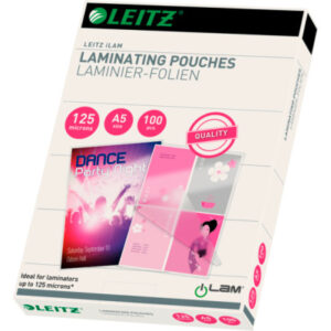 LEITZ     Laminiertasche              A5 33807     glanz, 125my           100 Stk