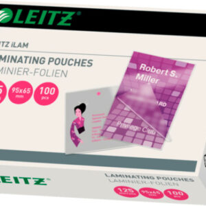 LEITZ     Laminiertasche         65x95mm 33812     glanz, 125my           100 Stk