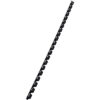 LEITZ     Plastikbinderücken 6mm      A4 35040     schwarz, 21 Ringe    100 Stück