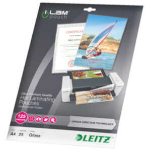 LEITZ     Laminiertasche              A4 74820000  glanz, 125my            25 Stk