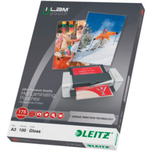 LEITZ     Laminiertasche              A3 74900000  glanz, 175my           100 Stk