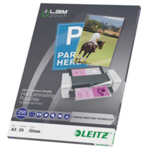 LEITZ     Laminiertasche              A3 74910000  glanz, 250my            25 Stk