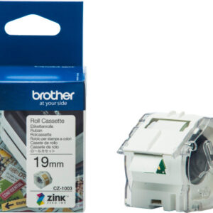 BROTHER   Colour Paper Tape      19mm/5m CZ-1003   VC-500W Compact Label Printer