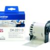 PTOUCH    Endlos-Etiketten   62mmx15.24m DK-22113  QL-500/550 Film klar     Rolle