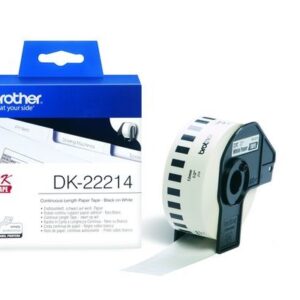 PTOUCH    Endlos-Etiketten   12mmx30.48m DK-22214  QL-500/550 Papier        Rolle