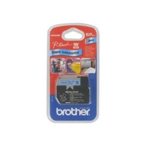 PTOUCH    Band, nicht lam.  schwarz/blau M-K521    zu PT-65/75/85/110   8m x 9 mm