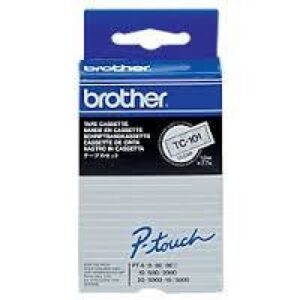 PTOUCH    Band, laminiert   schwarz/klar TC-101    PT-3000                  12 mm