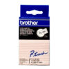 PTOUCH    Band, laminiert  schwarz/weiss TC-201    PT-3000                  12 mm