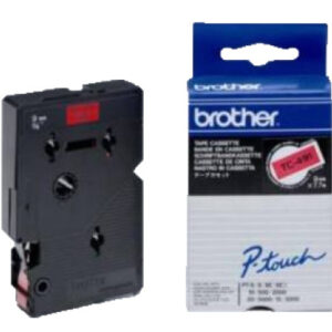 PTOUCH    Band, laminiert    schwarz/rot TC-491    PT-3000                   9 mm