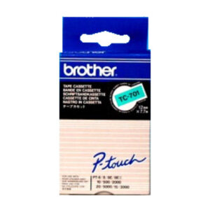 PTOUCH    Band, laminiert   schwarz/grün TC-701    PT-3000                  12 mm