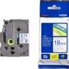PTOUCH    Band, laminiert     blau/weiss TZe-243   PT-2450DX                18 mm
