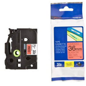 PTOUCH    Band, laminiert    schwarz/rot TZe-461   PT-3600                  36 mm