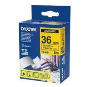 PTOUCH    Band, laminiert   schwarz/gelb TZe-661   PT-3600                  36 mm
