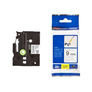 PTOUCH    Flexitape lamin. schwarz/weiss TZe-FX221 zu PT-550                 9 mm