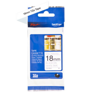 PTOUCH    Band,nicht lam.  schwarz/weiss TZe-N241  PT-300                   18 mm