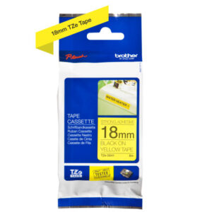 PTOUCH    Band, strong/adh. schwarz/gelb TZe-S641  PT-300                   18 mm