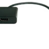 VALUE     USB-C 3.1 - HDMI Adapter 12.99.321 Black,  ST/BU, 2160p,     10cm