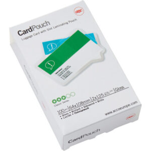 GBC       Laminiertasche        64×108mm 3740433   glanz, 125my           100 Stk