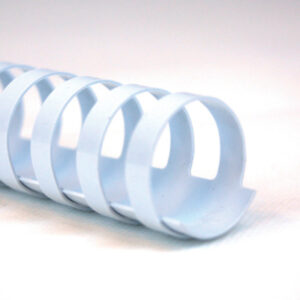 GBC       Plastikbindrücken 14mm      A4 4028198   weiss, 21 Ringe      100 Stück