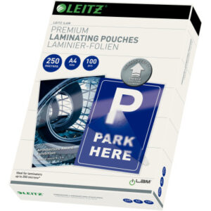 LEITZ     Laminiertasche              A4 74840000  glanz, 250my           100 Stk