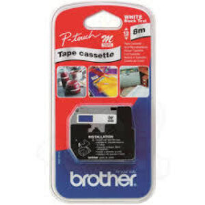 PTOUCH    Band, nicht lam.  schwarz/blau M-K531BZ  zu PT-65/75/85/110  8m x 12 mm