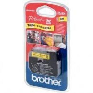 PTOUCH    Band, nicht lam.  schwarz/gelb M-K621BZ  zu PT-65/75/85/110   8m x 9 mm