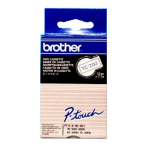 PTOUCH    Band, laminiert     blau/weiss TC-203    PT-3000                  12 mm