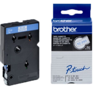 PTOUCH    Band, laminiert     blau/weiss TC-293    PT-3000                   9 mm